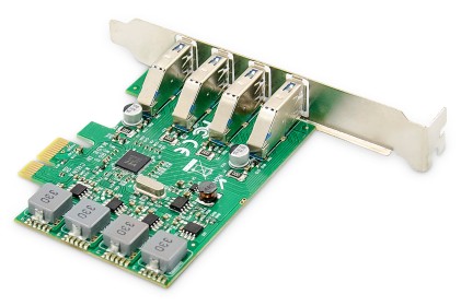 Scheda 4 Porte Usb 3.0 Pci-Express Digitus