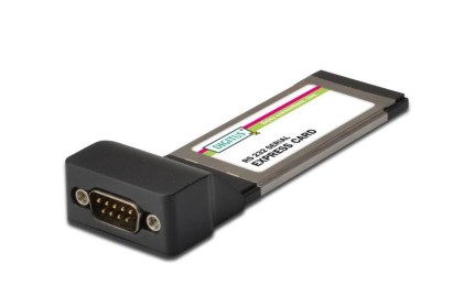 Scheda Express Card Con Porta Seriale 9 Poli Rs232