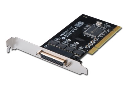 Scheda Aggiuntiva Interfaccia Seriale Rs232 Pci 9 Poli Maschio 4 Porte