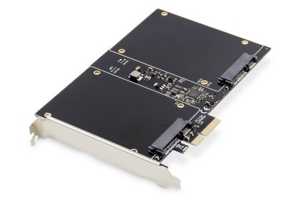 Digitus Scheda Add-On Sata Iii Raid Pci Express 2.5" Hdd / Ssd, 2 Porte