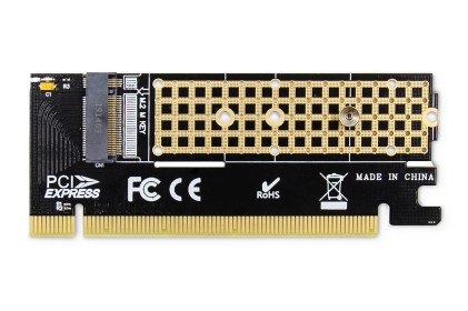 M.2 Nvme Ssd Scheda Add-On Pciexpress Da 16 Supporta Key M, Dimensioni 80,60,42 E 30Mm