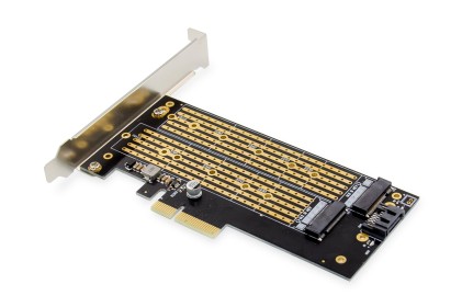 Scheda Add-On M.2 Ngff/Nvme Ssd Pci-Express Supporta Chiavi B, M E B+M, Dimensioni Da 30-110Mm