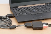 CONVERTITORE DA PC VGA CON AUDIO RCA A MONITOR HDMI