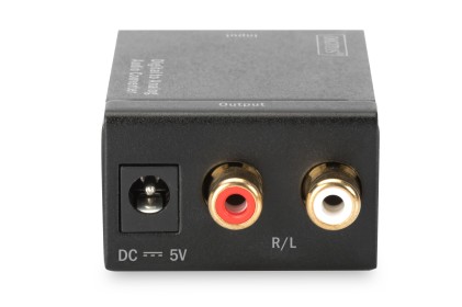 Convertitore Audio Digitale Toslink-Coassiale A Analogico Rca