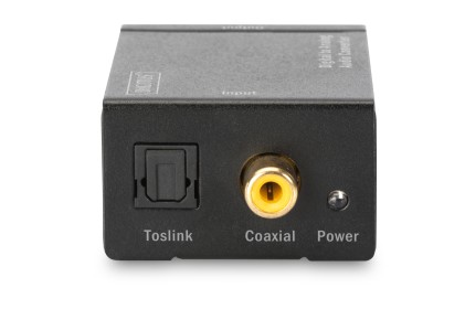 Convertitore Audio Digitale Toslink-Coassiale A Analogico Rca