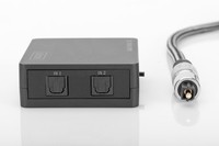COMMUTATORE TOSLINK PER 2 DISPOSITIVI (DVD, CONSOLE ETC) CON 1 IMPIANTO AUDIO TOSLINK