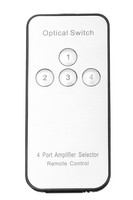 COMMUTATORE TOSLINK PER 4 DISPOSITIVI (DVD, CONSOLE ETC) CON 1 IMPIANTO AUDIO TOSLINK