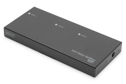 Video/Audio Splitter Dvi Per 1 Pc E 2 Monitor/Casse