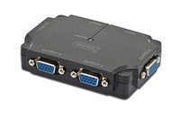 Video Splitter Compatto Per 4 Monitor Vga