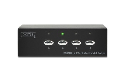 Digitus Vga Switch 4 Pcs, 1 Monitor