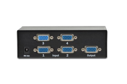 Digitus Vga Switch 4 Pcs, 1 Monitor