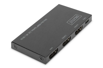 Splitter Ultra Slim Hdmi, 1X2, 4K/60Hz Hdr, Hdcp 2.2, 18 Gbps, Micro Usb Power