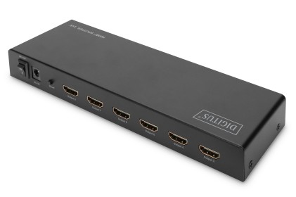 Splitter Hdmi 4K, 1X8, 4K2K, Uhd/60Hz High Speed, Alloggiamento In Metallo, Nero