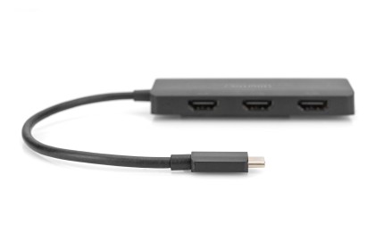 Video Hub 3-Porte Mst (Usb-C -> 3X Hdmi)