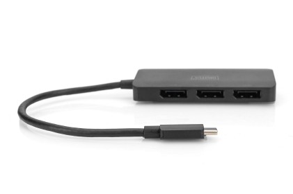 Digitus Hub Video Mst A 3 Porte (Usb-C™ -> 3 Displayport)