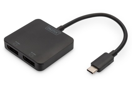 Digitus Hub Video Mst A 2 Porte (Usb-C™ -> 2 Displayport)