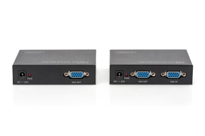 Estensore Kvm Usb/Vga Per Video Tastiera Mouse Tramite Cavo Cat 5E Digitus