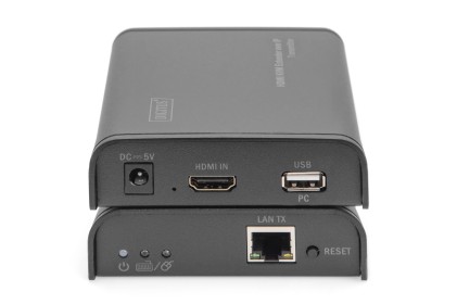 ESTENSORE KVM DIGITUS USB/HDMI SU CAVO RETE/IP