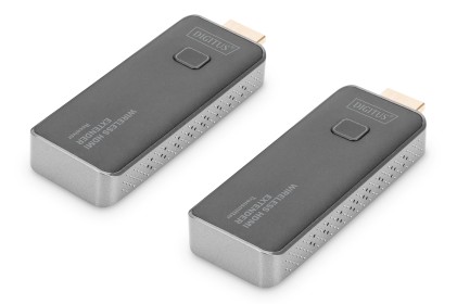 Set Dispositivi Wireless Hdmi Per Presentazioni 1-1 Con Trasmettitore + Ricevitore 50 Mt Full Hd Digitus