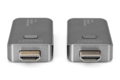 Set Dispositivi Wireless Hdmi Per Presentazioni 1-1 Con Trasmettitore + Ricevitore 50 Mt Full Hd Digitus