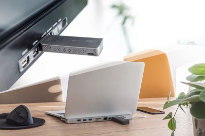 Set Dispositivi Wireless Hdmi Per Presentazioni Trasmettitore + Ricevitore 50 Mt Full Hd Digitus