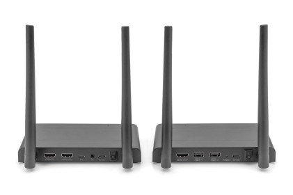 Set Extender Wireless Hdmi Kvm 4K, 150 M