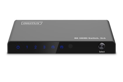 Switch Hdmi 3X1 8K/60Hz (4:4:4), Hdr, Hdcp 2.3