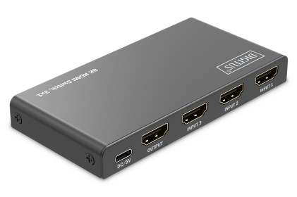 Switch Hdmi 3X1 8K/60Hz (4:4:4), Hdr, Hdcp 2.3