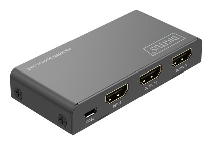 Splitter Hdmi 1X2 4K/60Hz Hdcp 2.2, Edid Control