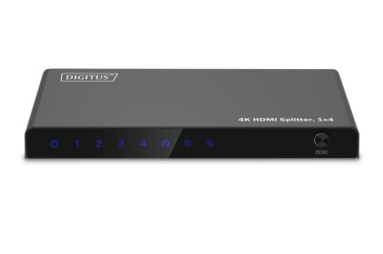 Splitter Hdmi 1X4 4K/60Hz Hdcp 2.2, Edid Control