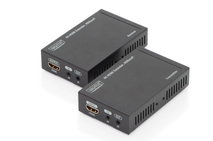 Estensore Hdmi 4K Su Di Cavo Di Rete Hdbaset Ricevitore + Trasmettitore