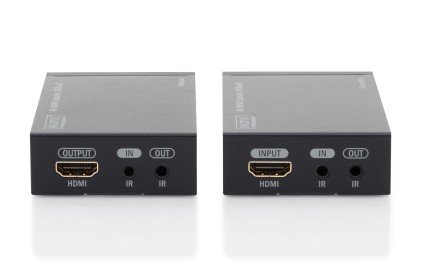 Estensore Hdmi 4K Su Di Cavo Di Rete Hdbaset Ricevitore + Trasmettitore