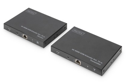 Digitus Set Extender 4K Hdmi Kvm, 70 M