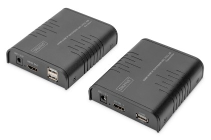 Digitus Set Extender Ip Hdmi Kvm, Full Hd