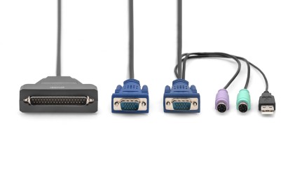 Digitus Commutatore Kvm Modulare, Porta Singola