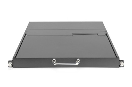 Console Kvm Modulare Hd Lcd Con Tft Da 17&#34;, Connessione Kvm Cat5 A 8 Porte, Touchpad, Layout Tastiera Italiana