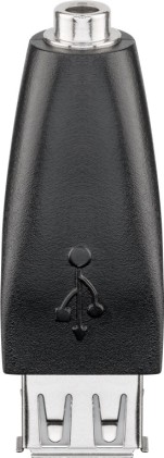 Adattatore Usb &#34;A&#34; Femmina - 3,5Mm Femmina