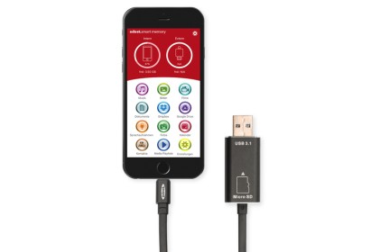 CAVO ESPANSIONE MEMORIA USB PER IPAD O IPHONE