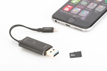 CAVO ESPANSIONE MEMORIA USB PER IPAD O IPHONE