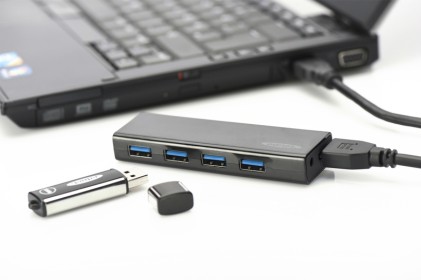 Hub 4 Porte Usb 3.0 Con Alimentatore