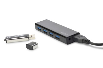 Hub 4 Porte Usb 3.0 Con Alimentatore
