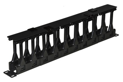 Digitus Pannello Guidacavi Per Armadi Rack 19 1U A Gabbia Alta Densita Prof. 11Cm Con Coperchio Apribile