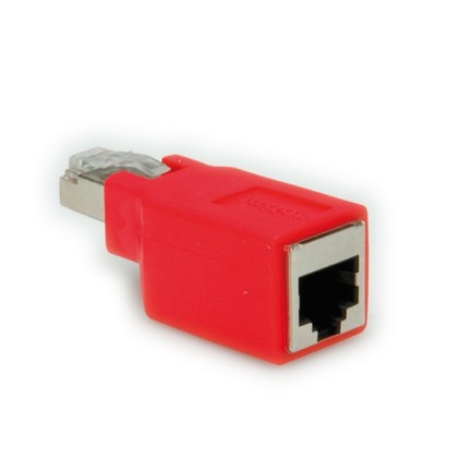 Adattatore Incrociato Per Cavi Rete Rj45 Schermato Cat 5E