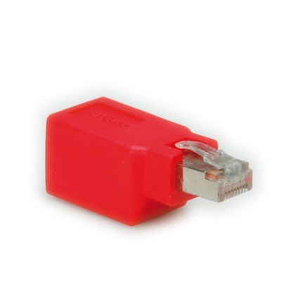 Adattatore Incrociato Per Cavi Rete Rj45 Schermato Cat 5E