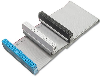 Cavo Dati 3 Connettori 40 Poli Ultra Ata 33-66-100 Cm.46 - 80 Conduttori (Ak-Ata-100)