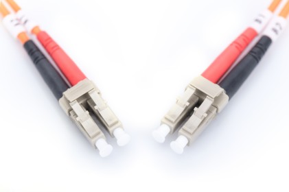 Cavo Fibra Ottica Lc A Lc Multimode Duplex 50/125 Mt.2