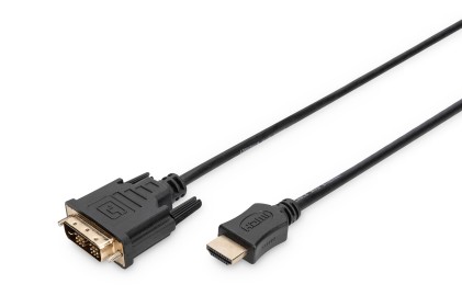 Cavo Hdmi 19 Poli Tipo A Maschio - Dvi-D 18+1 Poli Maschio Mt. 10