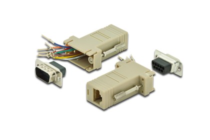 Connettore Modulare 9 Poli Maschio 8 Poli Rj45