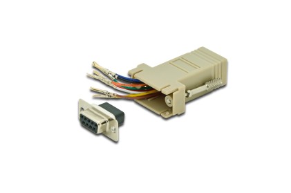 Connettore Modulare 9 Poli Femmina - 8 Poli Rj45