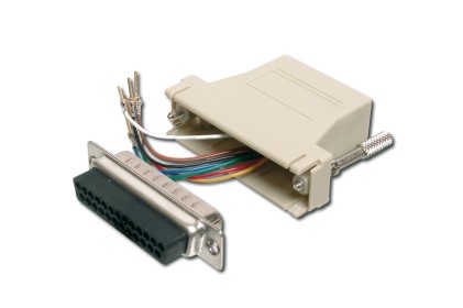 Connettore Modulare 25 Poli Maschio - 8 Poli - Rj45
